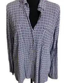 JUST LIVING Linen Blend Blouse