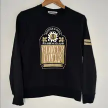 NEW Scotch & Soda Embroidered Clover Lover Graphic Sweatshirt 1966 Club European