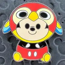 Disney parks Mini Mix-Its Mickey with Tiki Bird Hat 2025 trading pin