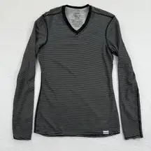 Patagonia Capilene 2 Lightweight Top Womens XS Striped Long Sleeve‎ Base Layer