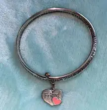 Vintage Friend sentiment bracelet