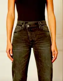 Agolde The Casey High Rise Crossover Jeans – Midnight Cowboy‎ (Size 24)