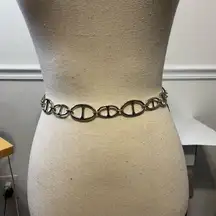 Gold & Silver Hook Chain Belt (42 in)