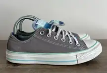Converse All Star Double Tongue Ox Women’s Shoe Grey Blues Size 8 #776