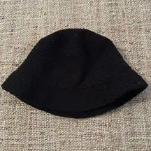 Black Fleece Bucket Hat