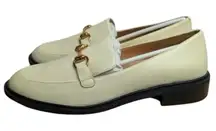 LISA VICKY Zany-V in Natural Sheep Napa Leather, Size US Womens 11, New in Box