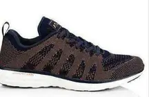 Athletic Propulsion Labs Techloom Pro Knit Running Shoe Blue Rose Gold S…
