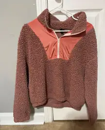 Pink Pullover Fleece