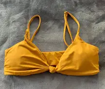Yellow Bikini Top