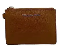 Michael Kors  Brown Card Wallet with Keychain