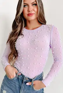 These Three Boutique Pearl Bodysuit