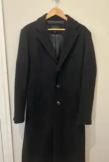 Black Wool blend coat