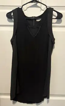 POL Black Sleeveless Tank Top