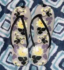 Shanghai Floral Printed Thong Sandal