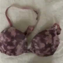 Xhilaration Pink Tie-Dye Bra
