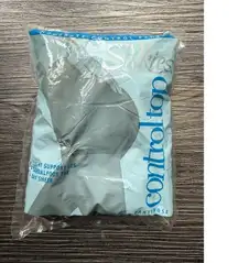 Silkies Control‎ Top Pantyhose Color Mocha  Sandal Foot Toe NEW