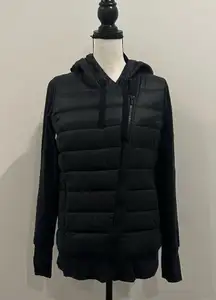 Athleta Goose Down Hoodie Puffer Jacket