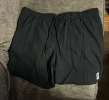 Black basic swim shorts above the knee men’s size extra large brand new