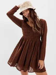 Outfitters Brown Mini Dress