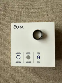 Oura Ring Gen 3 Heritage Silver