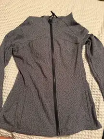 Pink lily leopard jacket