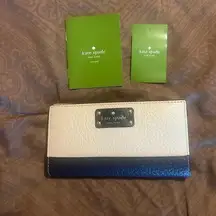 Kate Spade Stacy Bay Street Long bifold wallet