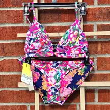 NEW Maaji Bikini Swim Set Reversible M