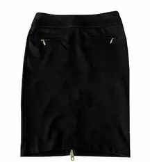 Juicy Couture Black Straight Skirt‎