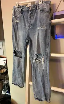 PacSun Baggy Distressed Mom Jeans