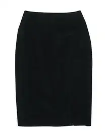 MUGLER Black Pencil Skirt