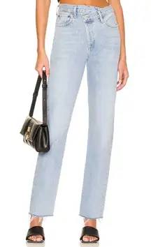 Agolde revolve Criss cross jeans