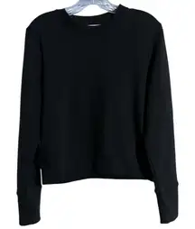 PS of Sweden Crewneck Black Equestrian Wear Power Femme Sweatshirt Medium
