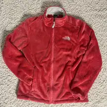 NWOT  Womens Jacket Size M Osito Fleece Hot Pink Full Zip