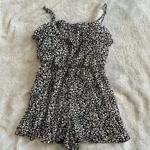 Spaghetti strap romper