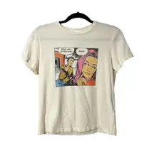 NWT! Cream  Vintage Style “Give Me Attention” Tee