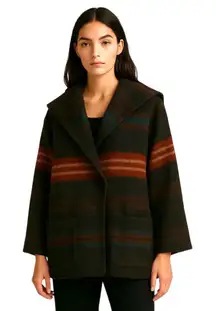 Peruvian Connection Alpaca Jacket Brown Size S