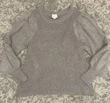 Isabel Maternity by Ingrid & Isabel Puff Sleeve Maternity Sweater