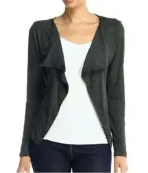 Cute Open Lounge Cardigan in Charcoal!!