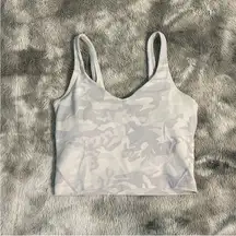 Lululemon align tank white camo