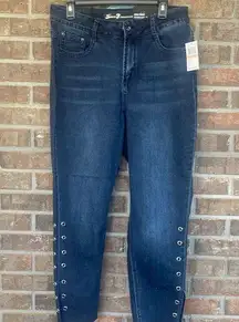 - NWT Seven jeans size 14 limited edition with gromet detail