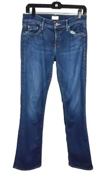 MOTHER The Outsider Slow Ride Wash Straight Leg Jeans Women's Size 28 Denim