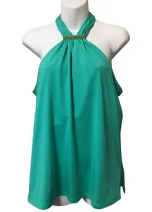 Trina Turk international concepts mint color Swim Flowy Top