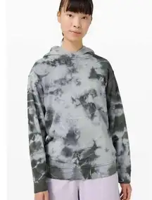 Lululemon Tie Dye All Yours Hoodie in Earth Dye Stone Sz 4