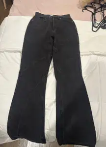 PacSun High-Rise Bootcut Black Jeans