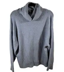 Urban Outfitters Oversized Cowl Neck Soft Grey Sweater Cozy Size Small