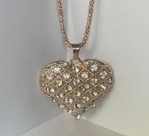 Heart Shaped Pendant Necklace