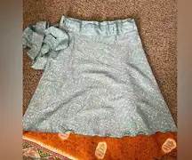 Darn good yarn wrap around skirt