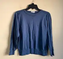 Christian Dior  Active large navy long sleeve top