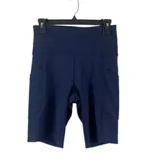 Balance Collection Women's Navy Blue Workout Shorts