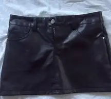 Edikted Black Mini Skirt